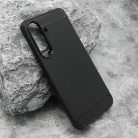 Silikonska futrola - maska BRUSHED za Samsung S731B Galaxy S25 FE crna (MS).