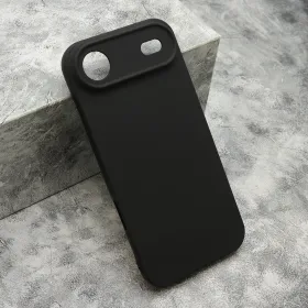 Futrola - maska GENTLE COLOR za iPhone AIR (6.6) crna (MS).
