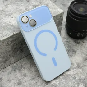 Futrola - maska PASTELPOP MagSafe za iPhone 13 (6.1) plava (MS).