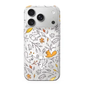 Futrola - maska silikonska print MagSafe za iPhone 17 Pro Max (6.9) autumn (MS).