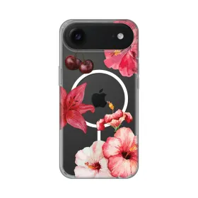 Futrola - maska print Magsafe za iPhone 17 Air 6.6 Hibiscus.