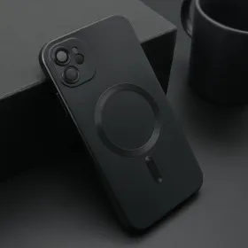 Futrola - maska ELEGANT MAGSAFE za iPhone 11 (6.1) crna (MS).