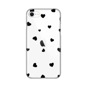 Silikonska futrola - maska print Skin za iPhone 7/8/SE 2020/2022 Hearts.