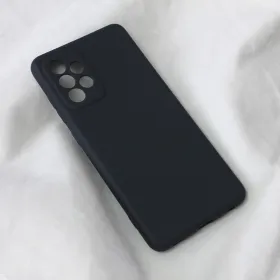 Futrola - maska Teracell Soft Velvet za Samsung A525 Galaxy A52 4G/A526 Galaxy A52 5G/A528B Galaxy A52s 5G crna.