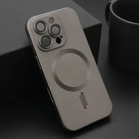 Futrola - maska ELEGANT MAGSAFE za iPhone 16 Pro (6.3) siva (MS).