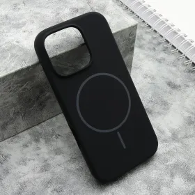 Futrola - maska FLEX MagSafe za iPhone 16 Pro (6.3) crna (MS).
