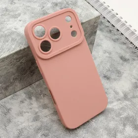 Silikonska futrola - maska Pro Camera za iPhone 17 Pro (6.3) roze (MS).