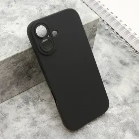 Silikonska futrola - maska Pro Camera za iPhone 17 (6.3) crna (MS).