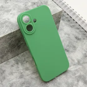 Silikonska futrola - maska Pro Camera za iPhone 17 (6.3) tamno zelena (MS).