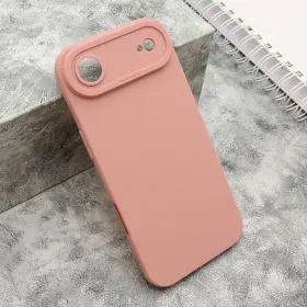 Silikonska futrola - maska Pro Camera za iPhone AIR (6.6) roze (MS).