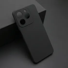 Futrola - maska ultra tanki KOLOR za Realme Note 60 crna (MS).