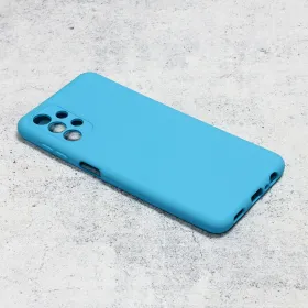 Futrola - maska Teracell Giulietta za Samsung A136 Galaxy A13 5G/A047 Galaxy A04s mat svetlo plava.