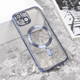 Futrola - maska Magsafe Lux za iPhone 15 6.1 svetlo plava.