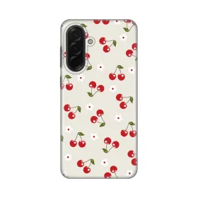 Silikonska futrola - maska print za Samsung A366 Galaxy A36 5G Cherry and Flowers.