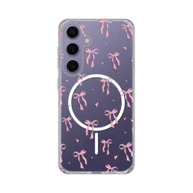 Futrola - maska print Magsafe za Samsung S921B Galaxy S24 Cute Bows.