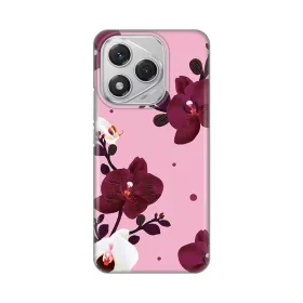 Silikonska futrola - maska print Skin za Huawei Honor 400 Lite Pink Orchid.