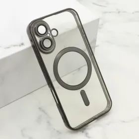 Futrola - maska CAMERA PROTECT MagSafe za iPhone 16 (6.1) crna (MS).