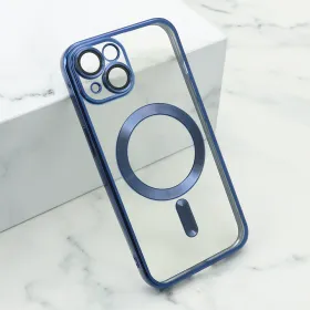 Futrola - maska CAMERA PROTECT MagSafe za iPhone 14 (6.1) plava (MS).