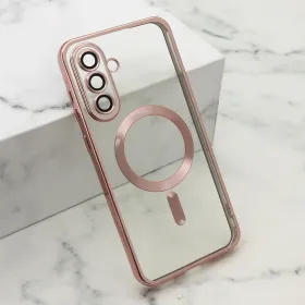 Futrola - maska CAMERA PROTECT MagSafe za Samsung A566 Galaxy A56 5G roze (MS).
