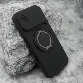 Futrola - maska DEFENDER CAMSHIELD za iPhone 17 Pro Max (6.9) crna (MS).