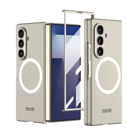Futrola - maska COLOR MagSafe za Samsung F966B Galaxy Z Fold 7 5G titanijum (GKK case) (MS).