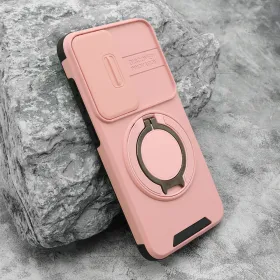 Futrola - maska DEFENDER CAMSHIELD za Samsung S921 Galaxy S24 5G/Samsung S931 Galaxy S25 5G roze (MS).