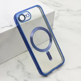 Futrola - maska CAMERA PROTECT MagSafe za iPhone 16E (6.1) plava (MS).