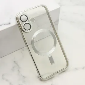 Futrola - maska CAMERA PROTECT MAGSAFE II za iPhone 17 (6.3) srebrna (MS).