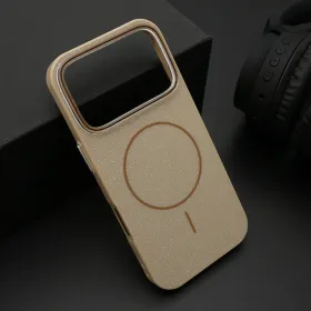 Futrola - maska JELLY MagSafe II za iPhone 17 Pro Max (6.9) zlatna (MS).