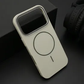 Futrola - maska JELLY MagSafe II za iPhone 17 Pro Max (6.9) siva (MS).