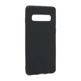 Futrola - maska GENTLE COLOR za Samsung G973F Galaxy S10 crna (MS).