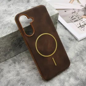 Futrola - maska LUX SKIN MagSafe za Samsung A566 Galaxy A56 5G bronza (MS).