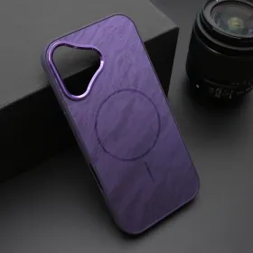 Futrola - maska ICE MagSafe za iPhone 17 (6.3) ljubicasta (MS).