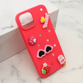 Futrola - maska TOY za iPhone 13 (6.1) pink (MS).