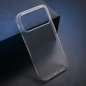 Silikonska futrola - maska CLEAR za iPhone 17 Pro Max (6.9) providna (big camera) (MS).