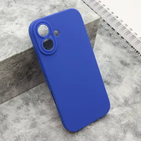 Silikonska futrola - maska Pro Camera za iPhone 17 (6.3) tamno plava (MS).