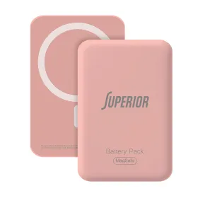 Power Bank prenosiva baterija MagSafe Superior 15W 10000 mAh roze (MS).