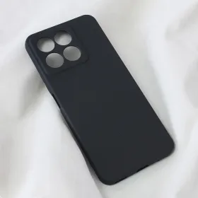 Futrola - maska Teracell Soft Velvet za Huawei Honor X8a crna.