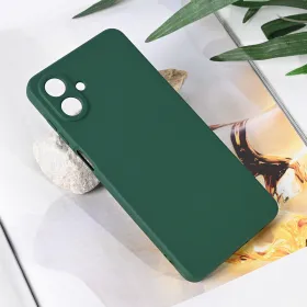 Futrola - maska Teracell Soft Velvet za Samsung A075F Galaxy A07 tamno zelena.