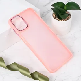 Futrola - maska Shining Camera za Samsung A075F Galaxy A07 4G roze.