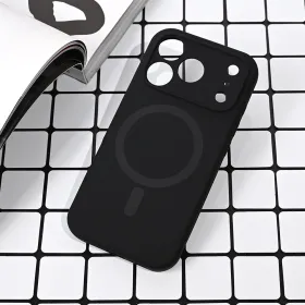 Futrola - maska Magsafe Pure color za iPhone 17 Pro 6.3 crna.