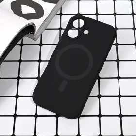 Futrola - maska Magsafe Pure color za iPhone 17 6.3 crna.