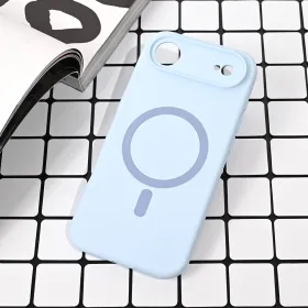 Futrola - maska Magsafe Pure color za iPhone 17 Air 6.6 svetlo plava.