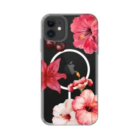 Futrola - maska print Magsafe za iPhone 11 6.1 Hibiscus.