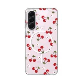 Futrola - maska print Magsafe za Samsung A566 Galaxy A56 Cute Cherries.