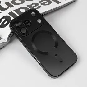 Futrola - maska Magsafe Chrome za iPhone 17 Pro 6.3 crna.