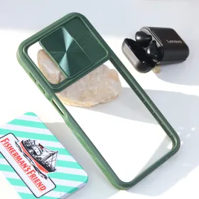 Futrola - maska CamShield za Samsung A145R/A146B Galaxy A14 4G/5G zelena.