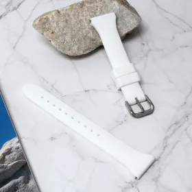 Narukvica flat za smart watch Samsung 4, 5 20mm bela.