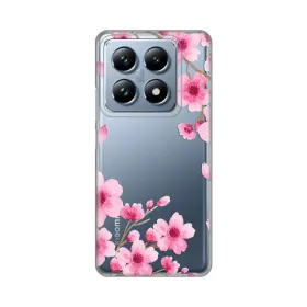 Silikonska futrola - maska print Skin za Xiaomi 14T Pro Rose Flowers.