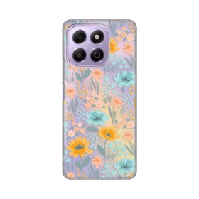Silikonska futrola - maska print Skin za Huawei Honor X6b Lovely Flowers.